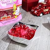 Sweetzo - Limited Edition Valentines Sweet and Sour Gummy Hearts, Strawberry Flavored Candies, Party Favor Candy Gifts, 4 Ounces (Pack of 3)