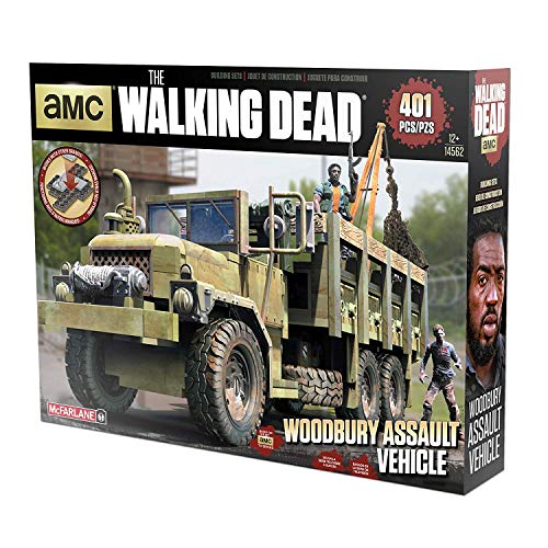 McFarlane Toys The Walking Dead Woodbury Assault Vehicle Building Set