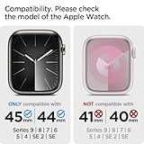 Spigen Rugged Armor Designed for Apple Watch Case Series 9/8/SE2/7/6/SE/5/4 45mm/44mm - Black