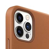 Apple iPhone 12 Pro Max Leather Case with MagSafe - Saddle Brown