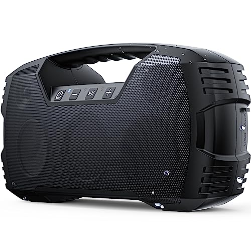 Portable Wireless Bluetooth Speaker, 40W (60W Peak) Loud Sound IPX7 Waterproof Speakers, 32H Playtime, Outdoor Speaker, Rich Bass, BT 5.0, TWS Pairing, Built-in Mic, for Party, Pool, Beach, Gifts