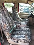 Durafit Seat Covers Made to fit 1999-2001 F150-F550 Front High Back Captain Chair Seat Covers in XD3 Endura with Molded Headrests and 1 Armrest Per Seat.