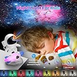 FlyLily Galaxy Projector, 12 in 1 HD Planetarium Astronaut Galaxy Projector for Bedroom, Galaxy Star Night Light Projector for Kids Adults Gaming Room/Party/Home Décor