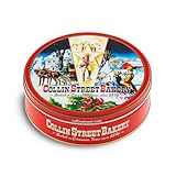 Collin Street Bakery DeLuxe® Fruitcake in Collectible Gift Tin - 101 Regular Size 7” Cake with Pecans, Cherries, Pineapple, Papaya, Raisins, & Honey