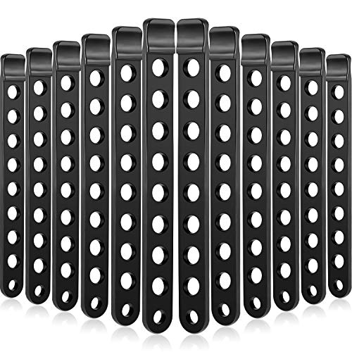 12 Pieces Bike Rack Strap Bike Wheel Stabilizer Straps Bicycle Rack Cradle Replacement Cycling Rubber Chain Compatible with Thule 534