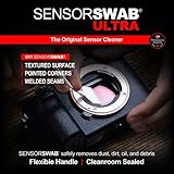 Photographic Solutions Sensor Swab Ultra 24mm Type-3 Digital Imaging Sensor Cleaner Swabs for Cleaning Full Frame Mirrored or Mirrorless Cameras. Sensor Dust & Oil Remover (Pack of 12)