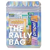 Real Vitamins 10 Pre-Filled Hangover Kits for Bachelorette Party Favors, Birthdays & Girls Trip Favors | Rally Bag 70 Pcs Bulk Hangover Kit Supplies Now With Bigger Bags (10 Kits)