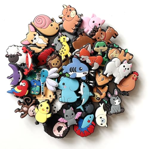Animals Shoe Charms Decorations for Croc Clogs Sandals