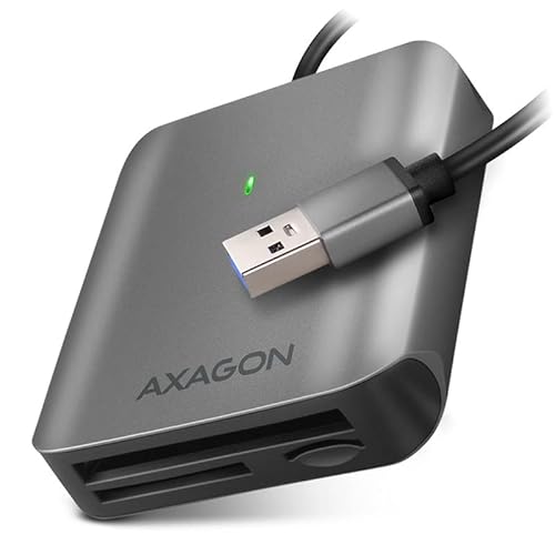 AXAGON CRE-S3 External Kartenleser USB-A 3.2 Gen 1, 3-Slot, SD/microSD/CF, UHS-II