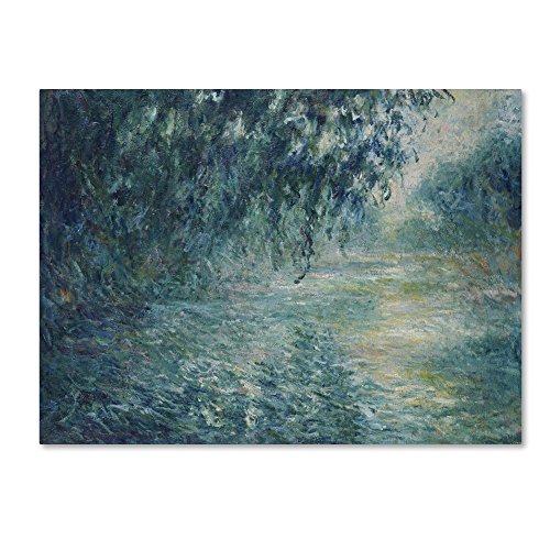 Trademark Fine Art Nympheas Waterlilies Wall Décor, 35x47
