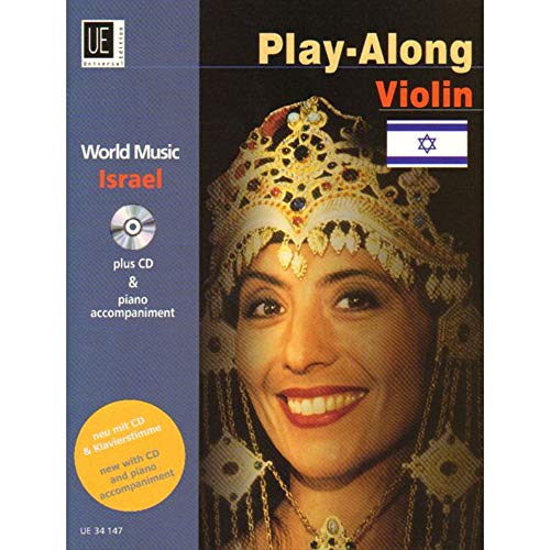 Israel - Play Along Violin for violin (guitar/keyboard ad lib) and piano with CD