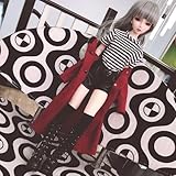 niannyyhouse 1/3 1/4 1/6 BJD Dolls Clothes Burgundy Overcoat Striped T-Shirt Leather Shorts Socks Ball Jointed Dolls Accessories Dress Up Gift (1/4BJD)