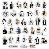 BulbaCraft Detroit Rapper Stickers, Rap Stickers for Adults, Strong Adhesive & Waterproof Decals, Skate Decals and Stickers for Laptop