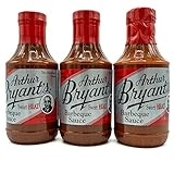 Arthur Bryants BBQ Sauce (Sweet Heat) — BBQ Sauce Natural Spicy Flavor — Zesty & Hot Barbecue Flavor — Best BBQ Sauce for BBQ Lovers (18 Oz, Pack of 3)