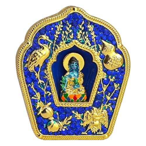 2025 Feng Shui Gawu Box Decorative Ornament Blue Medicine Buddha GAU Pendant