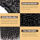 Water Wave Human Hair Bundles 12A Human Hair Bundles 26 24 22 20 inch Wet and Wavy Human Hair Bundles Double Weft Burmese Curly 4 Bundles Human Hair Extensions Natural Deep Wave Bundles for Women