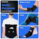 REATHLETE MEDIFROST Cold Therapy Machine | Wearable, Adjustable Knee and Shoulder Pad | Circulating Portable Easy to Use Ice Machine | for Post-Surgery and Helps Reduce Swelling