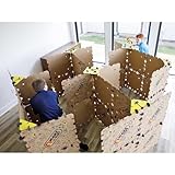 Make-A-Fort Building Kit - Create Giant Indoor Forts for Kids - Screen-Free Creative Play - Durable, Reusable - Made in USA