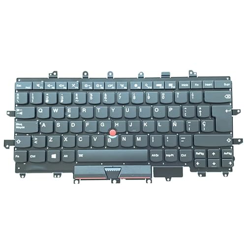Laptop Keyboard for Lenovo ThinkPad X1 Carbon 4th Gen Spain SP 00PA708 SN20K74756 with Backlit Black New