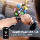 OUKITEL Fitness Tracker- Smartwatch for Men Women with 24 Sport Modes, 1.47" Smart Watch with Heart Rate/Blood Oxygen/Sleep Monitor, Step Counter Fitness Watch with IP68 Waterproof for iOS Android