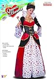 Rubies Women's Alice In Wonderland Queen Of Hearts Storybook Costume, Red, Standard for Themed Parties and Halloween