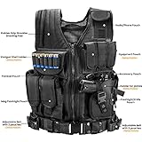 Marmot Tactical Vest Durable Mesh Vest with Detachable Belt & Holster for Subcompact/Compact/Standard Pistol