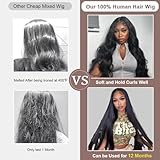 KTKVO 28 Inch 13x6 Lace Front Wigs Human Hair 200 Density HD Full Frontal Lace Front Wigs Human Hair Straight Wigs Human Hair Lace Front Wigs Pre Plucked with Baby Hair Wigs for Women Human Hair Wig