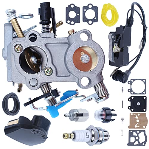 Mtanlo For Husqvarna 455 E Rancher 460 For Chainsaw part, Carburetor Kit, 544227401, 537255702, 544047001