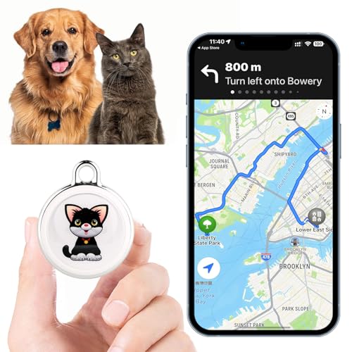 GPS Tracker for Vehicles,Car GPS Tracker Portable Real Time GPS Tracking Device,Full Global Coverage Location Tracker for Car,Kids,Dogs.Long Standby/No Monthly Fee/No SIM Card Required/No Subscription