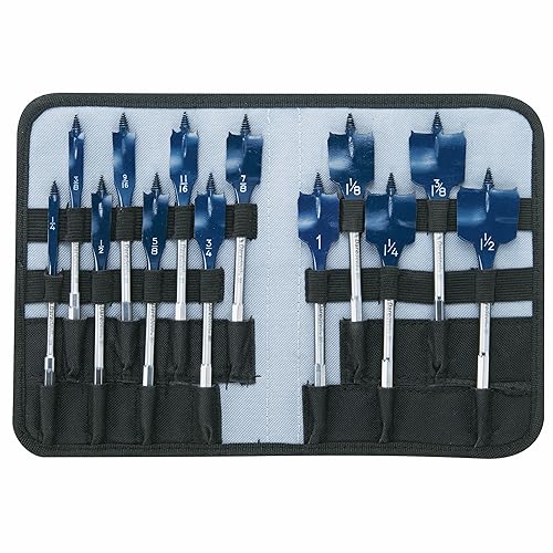 BOSCH (Universally Compatible Accessory) DSB5013P 13-Piece Daredevil Spade Bit Set in Pouch