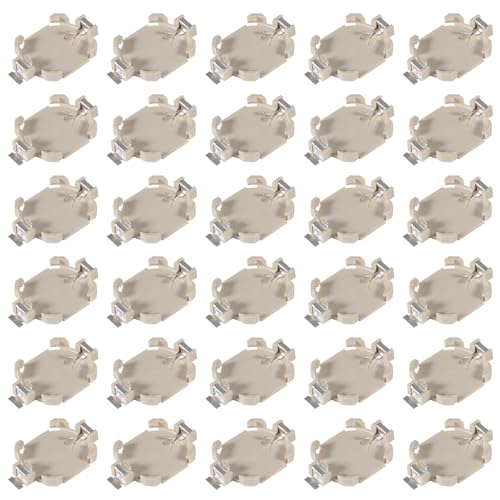 ACEIRMC CR1616 SMT Button Battery Holder Portable Battery for Gameboy GB GBC GBA Game Card Battery Button Cell Coin Holder Socket (30pcs)