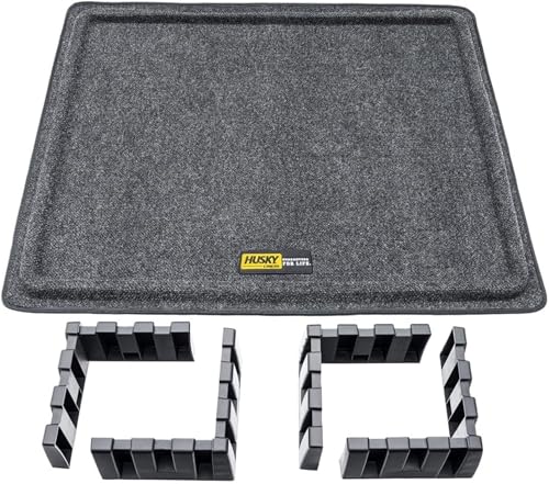 Husky | Cargo-Logic/Cargo Organizers | Universal Fitment | Medium Size, (Includes 30 X 36 Mat and Set of 4 Cargo Logic Loks)