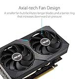 ASUS Dual NVIDIA GeForce RTX 3060 V2 OC Edition 12GB GDDR6 Gaming Graphics Card (PCIe 4.0, 12GB GDDR6 Memory, HDMI 2.1, DisplayPort 1.4a, 2-Slot, Axial-tech Fan Design, 0dB Technology)