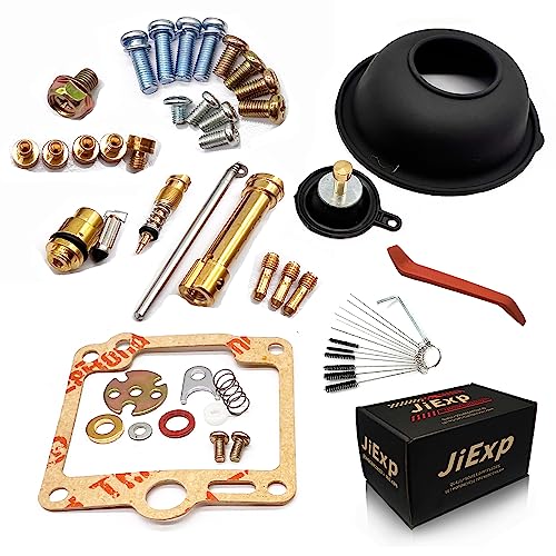 [JiExp]For Suzuki 1986~2019 version Boulevard S40 (LS650 Savage) Motorcycle Carburetor Repair Kit With Valve-Float