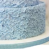 Namzi Edible Wedding Floral Flower lace Cake Silicone Embossing Mat Texture Fondant Impression lace mat Decorating Mold Gum Paste Cupcake Topper Icing Candy Imprint Baking Moulds Craft