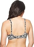 Miraclesuit Cat Walk Criss-Cross Bikini Top, 34D, Animal Black