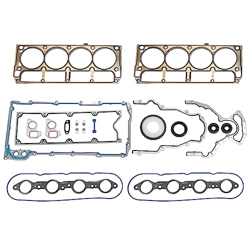 ZONFANT New LS Gasket Set Kit and LS9 Head Gaskets Compatible with LS1 LS6 LQ4 LQ9 4.8 5.3 5.7 6.0L GEN 3 III LS Gasket Kit