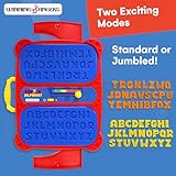 Winning Fingers Pop Up Board Game 2-Player | Preschool Game with Alphabet Puzzle Pieces | Educational Learning Toy for Toddler and Kids Ages 3+