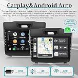 Android 13 Car Stereo for Isuzu DMAX and Chevrolet Trailblazer Holden S10 Colorado 2015-2018 with Apple Carplay and Android Auto, 9 Inch Touchscreen Radio GPS WiFi DSP + AHD Backup Camera 2+32G