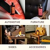 Leather Honey Complete Leather Care Kit: Cleaner, Conditioner, 2 Cloths. Non-Toxic Leather Care Made in The USA Since 1968. Restore Couches, Car Seats & Interior, Jackets, Shoes & Bags. for Any Color