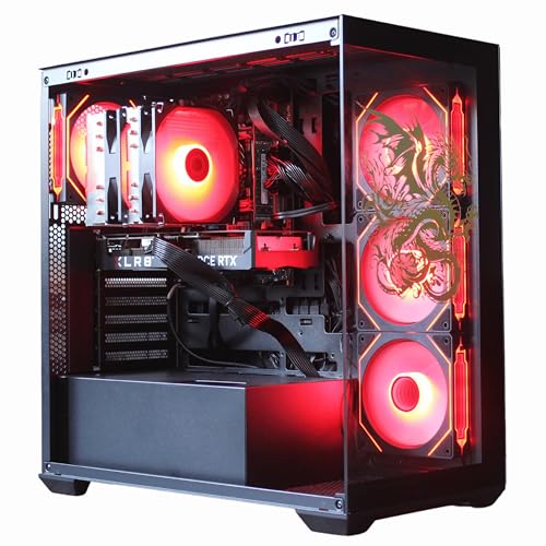 The Horizon Extreme I7 RTX Gaming Desktop PC || i7 E5-2699V3 18-Core || RTX 5060 TI || 64GB RAM || SSD + 4TB HHD || 650 W 80+ Gold Power Supply || 1200 Mbps WiFi Ready || Windows 11 Pro
