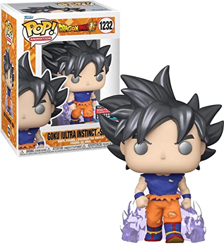 Pop! Dragon Ball Super - Goku Ultra Instinct Signal - Metallic Pop! Vinyl Figure (2022 Fall Exclusive Convention)