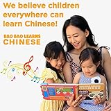 Bao Bao Learns Chinese Vol. 3, Chinese Books for Kids, Chinese New Year Gifts, Chinese Baby Book, Mandarin Chinese Board Books for Children, Chinese Learning Book, Bilingual Book & Musical Toys