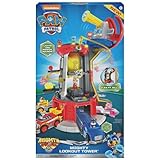 Cool Maker Paw Patrol, Mighty Pups Super Paws Lookout Tower Playset with Lights and Sounds, Toy for Ages 3 and Up