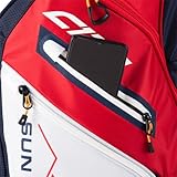 Sun Mountain C-130 Cart Bag Golf Navy/White/Red USA 2020 New, 14-Way Divided