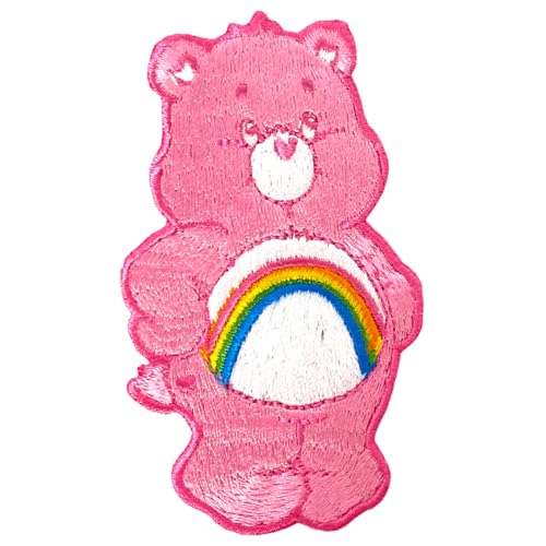 Pawprint Family | Classic Cheer Bear Sew on Patch | Care Bears Official Merchandise