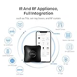 BroadLink IR/RF Smart Home Hub-WiFi IR/RF Blaster for Home Automation, TV, Curtain, Shades Remote, Smart AC Controller, Works with Alexa, Google Assistant, IFTTT (RM4 pro)