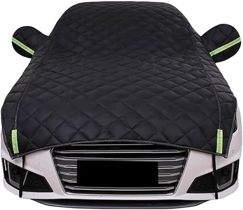 Half Car Cover Compatible with Suzuki Hustler 2014-2020, Car Cover Outdoor with Cotton, Hail Protector Car Cover, Hail Car Cover, Windproof Dustproof UV Resistant x39m