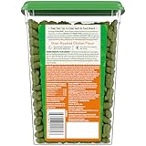 Greenies Feline Adult Dental Cat Treats, Oven Roasted Chicken Flavor, 9.75 oz. Tub