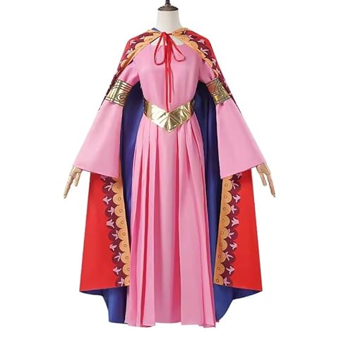 Anime Womens Costume Cosplay Boa Hancock Outfit Cloak Dress Princess Maid Dress Halloween Christmas Outfit (Female M)